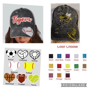 Personalized baseball cap